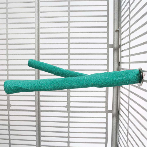 Sanded Nail Trimming Forked Parrot Perch - Medium 2