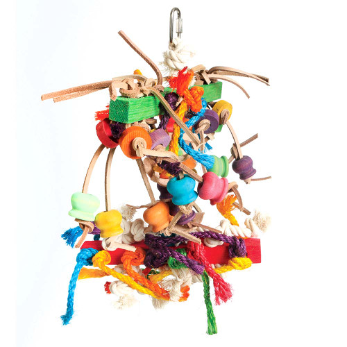 Sisal Invader Parrot Toy
 1