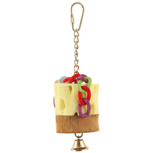 Cactus Slice Mineral Chew Parrot Toy 4