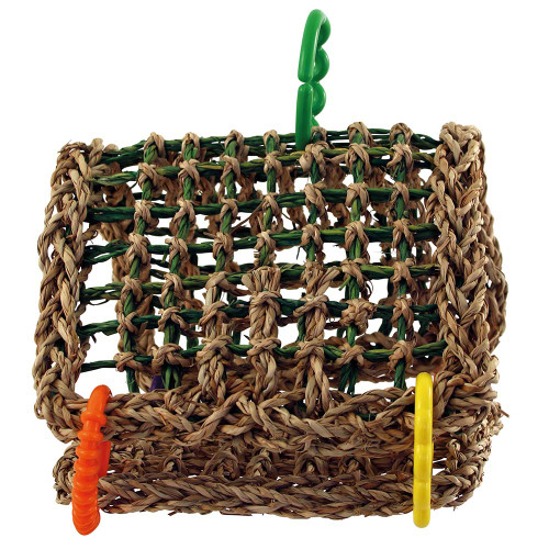 Seagrass Tent Parrot Toy 6