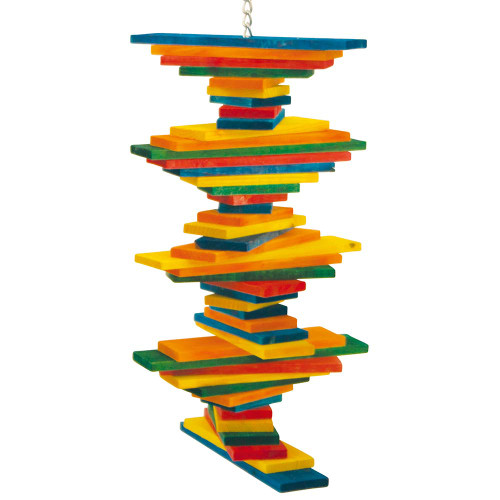 Pharaon Tower Twist Parrot Toy - Medium