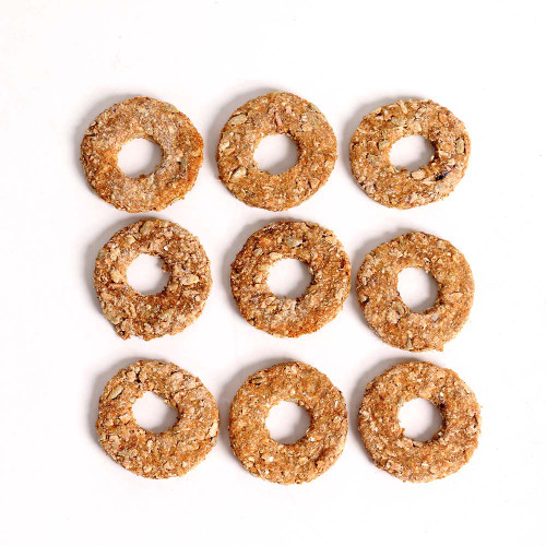 Parrot Cafe Pomegranate Donut Parrot Treats - 100g 10