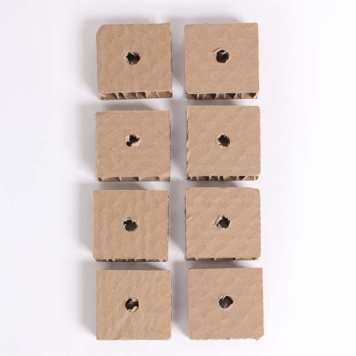 Chunky Corrugated Cardboard - Toy Parts - Pack of 8