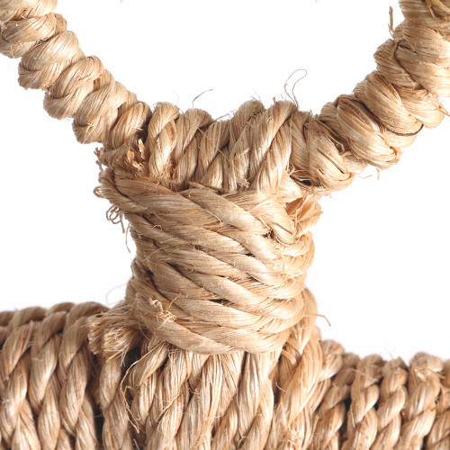 Woven D-Perch Arch Swing Parrot Toy Small - 15" Diameter 4