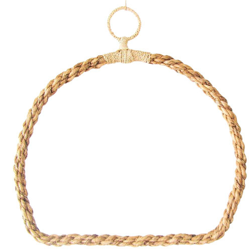 Woven D-Perch Arch Swing Parrot Toy Large - 20" Diameter