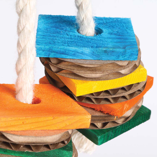 Parrot Activia Bombus Chewable Parrot Toy Small 4