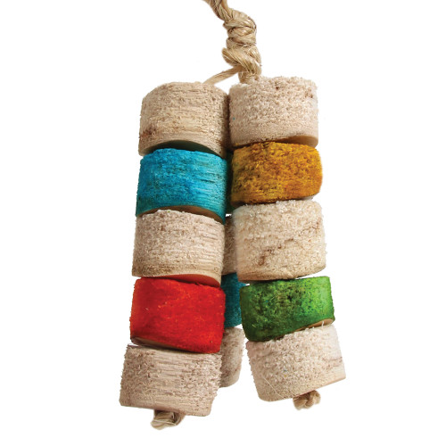 Chiquito Bird Kabob Natural Parrot Toy Small