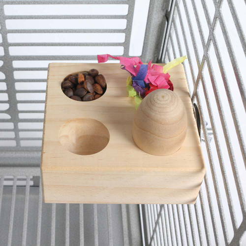 Foraging Platform Parrot Perch Small 2