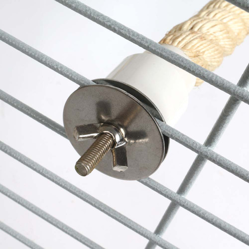 40cm Sisal Rope Straight Parrot Perch - Small