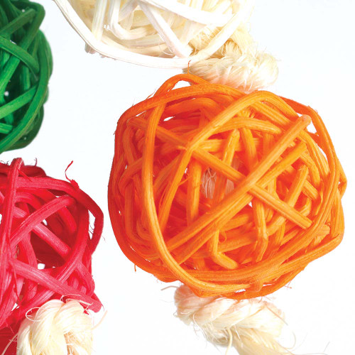 Vine Ball Jumble Parrot Toy - Mini