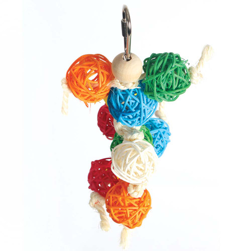 Vine Ball Jumble Parrot Toy - Mini