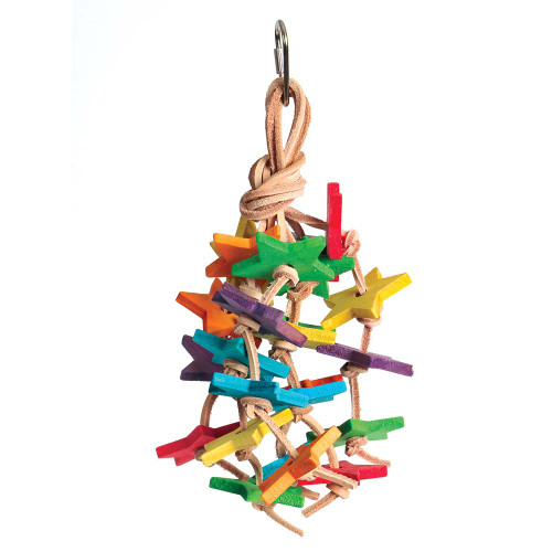 Star Chimes Rainbow Parrot Toy