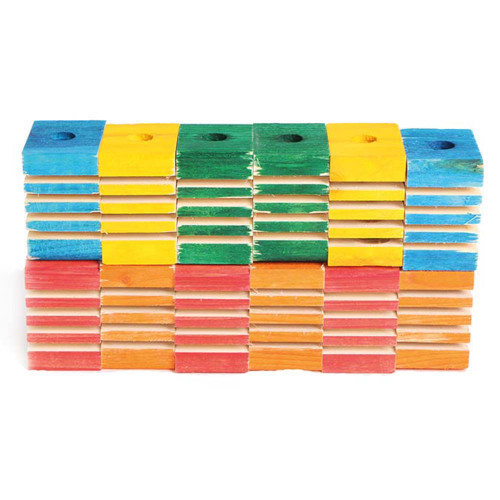 Groovy Blocks Parrot Toy Making Parts - Large - Pack of 12