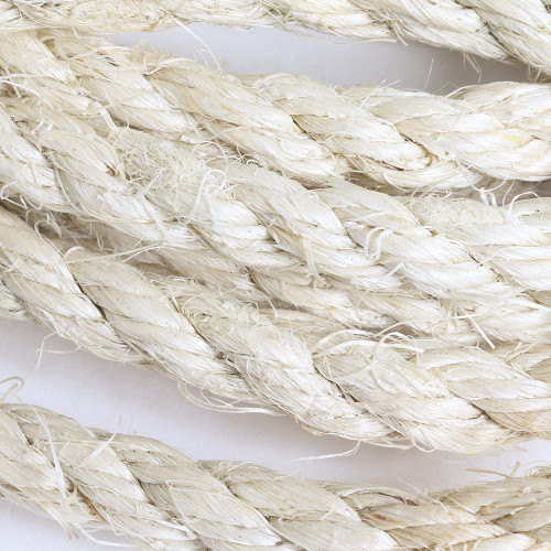 Natural Sisal Rope Parrot Toy Making Part - 10mm x 3m
