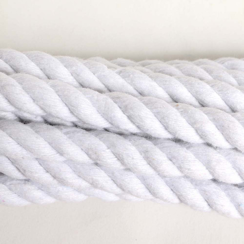 Natural Cotton Rope Parrot Toy Making Part - 6mm x 3m