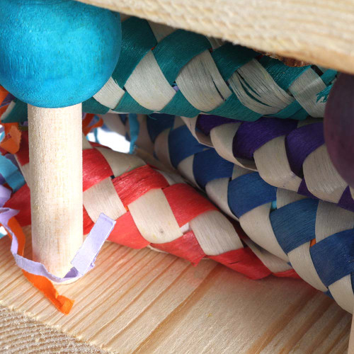 Cutie Cube Chewable Foraging Parrot Toy