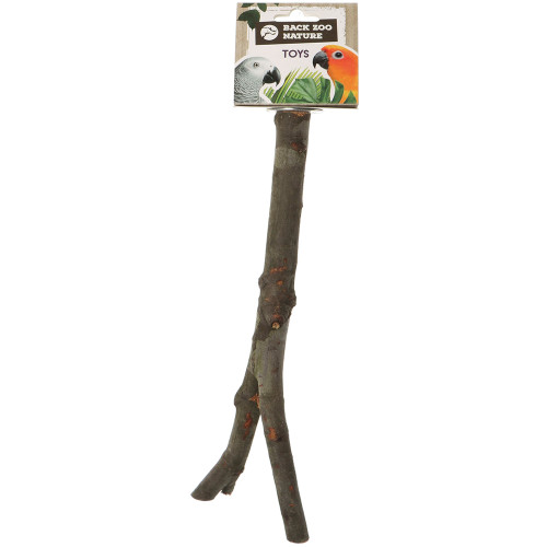 20cm Y-Shaped Wood Parrot Perch