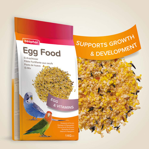 Beaphar Eggfood for Parakeets and Parrots - 1kg