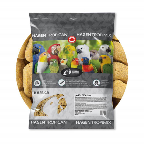 Hari Hagen Tropican High Performance Formula Biscuit Parrot Food 9.07kg
