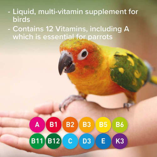 Beaphar Multi-Vit Parrot Vitamin Supplement - 20ml