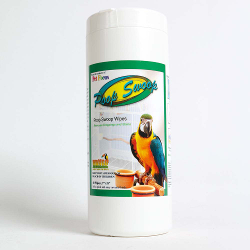 Poop Swoop Bird Mess Cleaning Wipes Pack of 40