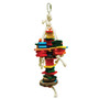 Beak Teaser Wood and Rope Parrot Toy