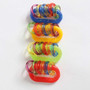 Medium Chain Link Rattle Parrot Foot Toys - Pack of 4 2