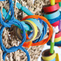 Activity Wall Chewable Parrot Toy 5