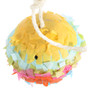Rainbow Disco Ball Bauble Parrot Toy 1