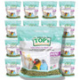 Case of 44 TOP`s Organic Parrot Food Large Pellets 1lb