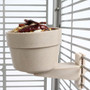Quick Locking Parrot Food or Water Bowl - Small