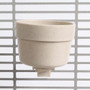 Quick Locking Parrot Food or Water Bowl - Small 4