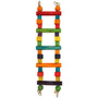 Rainbow Wooden Parrot Ladder - Small