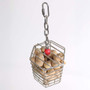 Baffle Cage - Stainless Steel Foraging Toy - Large