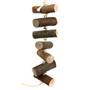 Naturals Log Block Stackers Parrot Toy - Large