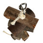 Naturals Log Block Stackers Parrot Toy - Large