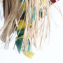 Kiss Pinata Small Natural Woven Palm Leaf Parrot Toy 4