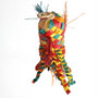 Octopus Pinata Small Natural Woven Palm Leaf Parrot Toy 2