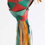 Caterpillar Woven Palm Leaf Parrot Toy Medium 2