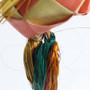 Caterpillar Woven Palm Leaf Parrot Toy Large 3
