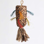 Natural Pinata Square Palm Leaf Parrot Toy Medium