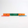 Coloured Wood Slices - Medium - Parrot Toy Part - Pack of 17 2