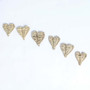 Pack of 6 Small Woven Vine Hearts Parrot Toy Making Parts