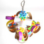 Bagel Cascade Chewable Shredding Parrot Toy