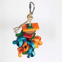 Hippy Style Shredding Stack Parrot Toy Small