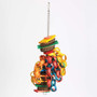 Hippy Style Shredding Stack Parrot Toy Medium