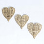 Pack of 3 Large Woven Vine Hearts Parrot Toy Making Parts