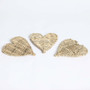 Pack of 3 Large Woven Vine Hearts Parrot Toy Making Parts