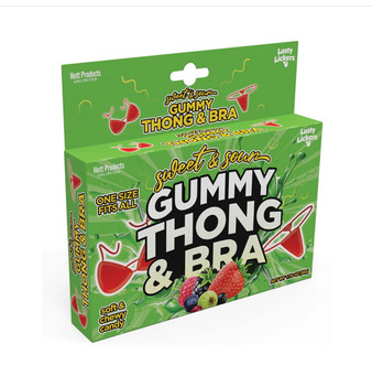 Edible Gummy Bra & Panty Set