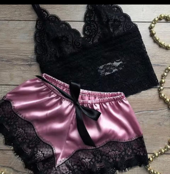 Sexy 2-Piece Pajama Set